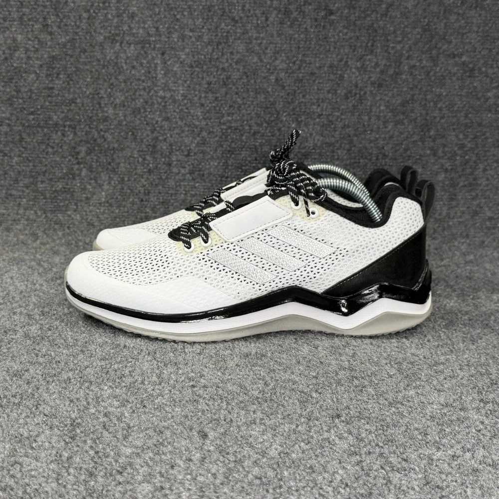 Adidas Speed Trainer 3 Cross Training Shoes Men's 9 Cloud White Black Athletic